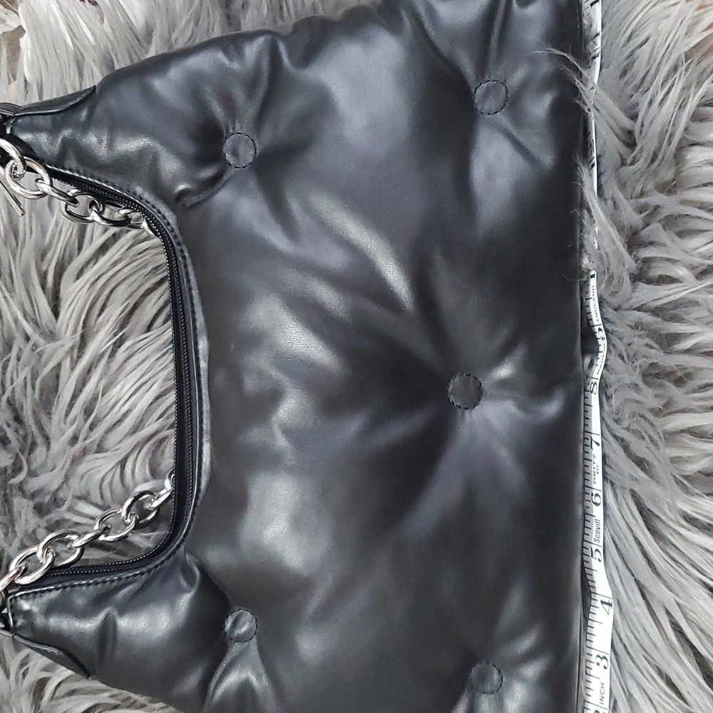 Black bag with chain handle - image 2